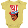 eye of the tiger man Baby Onesie