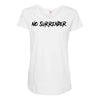 no surrender Maternity Scoop Neck T-shirt