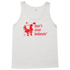 don't stop believin funny christmas Tank Top