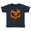 skull pumpkin Toddler T-shirt