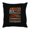 Arians Difficult Ones To Understand Zodiac Throw Pillow