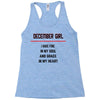 December Girl Racerback Tank