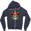 pirate plumber Zipper Hoodie