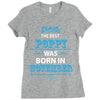 The Best Poppy Was Born In November Ladies Fitted T-Shirt