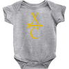 cross country running Baby Bodysuit