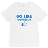 Go Like Yourself V-Neck Tee
