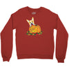 corgi pumpkin Crewneck Sweatshirt