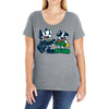 cupman and robin Ladies Curvy T-Shirt