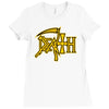 death metal band Ladies Fitted T-Shirt