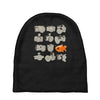 fisheye lens Baby Beanies