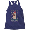 ugly sweater dog Racerback Tank