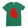 heart Ladies Fitted T-Shirt