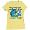 narwhal Ladies Fitted T-Shirt