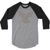 dove typography 3/4 Sleeve Shirt