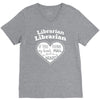 librarian if you my hands are full you should see my heart V-Neck Tee