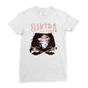 crimson red Ladies Fitted T-Shirt