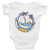 skull summer Baby Onesie