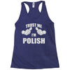 trust me i'm polish Racerback Tank