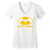 buttman Women's V-Neck T-Shirt