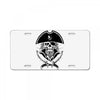 skull with beard License Plate