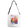 pyrokinesis for beginners Adjustable Strap Totes