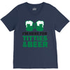 st. patrick's day titties and beer V-Neck Tee