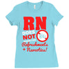 refreshments and narcotics Ladies Fitted T-Shirt