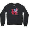 star spangled hammered Crewneck Sweatshirt