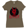 web slinger Ladies Fitted T-Shirt