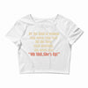 women Crop Top