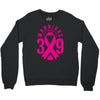 end breast cancer   39 warriors Crewneck Sweatshirt