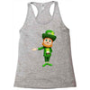 DABBİNG LEPRECHAUN Racerback Tank