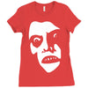 pazuzu face Ladies Fitted T-Shirt