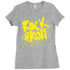 rock music r3 Ladies Fitted T-Shirt