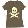 plastic block pirates Ladies Fitted T-Shirt