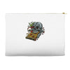 pizzaskull sticker original Accessory Pouches