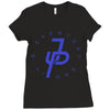 jake paul blue Ladies Fitted T-Shirt