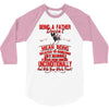 zebra animals lover 3/4 Sleeve Shirt
