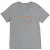 Powered By Caffeine Molecule V-Neck Tee