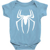black funny glow in dark glowing Baby Bodysuit