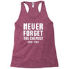 Never Forget The Chemist Racerback Tank