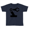 black robot Toddler T-shirt