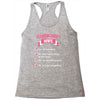 technician's wife Racerback Tank