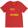 little boobed and tattoed V-Neck Tee