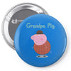 peppa pig grandpa pig Pin-back button