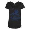 hawaii Maternity Scoop Neck T-shirt