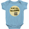 im a classic 60th birthday gifts Baby Onesie