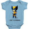 i don't do mornings Baby Bodysuit