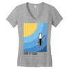 stand up paddle Women's V-Neck T-Shirt