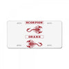 Drake Scorpion 2018 License Plate